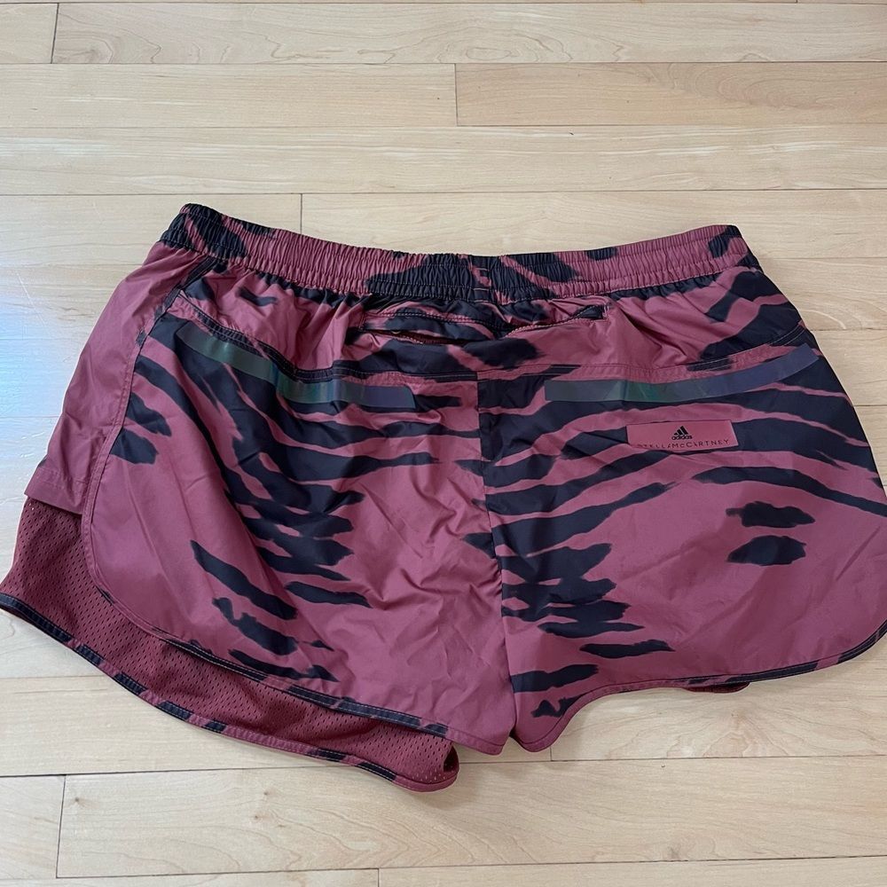 Adidas By Stella McCartney Run M20 Shorts in Red L - Picture 5 of 15